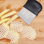 Hoja de sierra de acero inoxidable para cortar patatas fritas, cortador dentado, herramientas para frutas y verduras, cuchillo ondulado, accesorios para equipos de cocina, Style 3 - Imagen 4