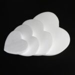 4 Uds. De espuma para prótesis en forma de corazón, molde para hornear, Fondant, pastel, flor de seda, práctica, 5cm 6 Inches - Imagen 3