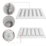 6 Molde de pastel de tira de bolas cóncavas Molde de postre para hornear DIY - Imagen 3