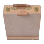 Artista Craft Caballete de escritorio Caja de madera integrada Dibujo artístico Cuadro de mesa de pintura - Imagen 5