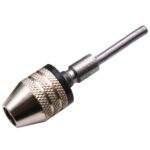 Vástago hexagonal Mini taladro Chuck conversión tres mordazas herramienta eléctrica, 2.35mm Round Chuck (0.3-3.4mm) - Imagen 2
