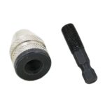 Vástago hexagonal Mini taladro Chuck conversión tres mordazas herramienta eléctrica, 2.35mm Round Chuck (0.3-3.4mm) - Imagen 3