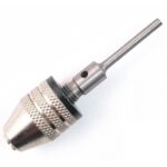 Vástago hexagonal Mini taladro Chuck conversión tres mordazas herramienta eléctrica, 3mm Round Chuck (0.3-3.4mm) - Imagen 2