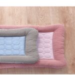 Almohadillas de nido de seda de hielo de verano, almohadilla fresca multifuncional para perros y gatos de tamaño pequeño y mediano, M - Imagen 3