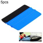 Herramienta de limpieza de lámina de coche con raspador de fieltro azul de 3 piezas, 10×7cm Blue Felt Scraper