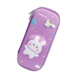 Estuche de lápices EVA de dibujos animados para escuela primaria S-888, caja de papelería 3D anticaída, entrega aleatoria de Color, Rabbit