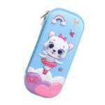 Estuche de lápices EVA de dibujos animados para escuela primaria S-888, caja de papelería 3D anticaída, entrega aleatoria de Color, Dancing Kitten