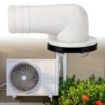 Codo de aire acondicionado externo, boquilla de drenaje de salida, herramienta de drenaje Universal para aire acondicionado LG, Elbow Air Conditioner Outlet Drain Nozzle
