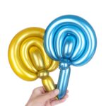 2 paquetes de tiras de metal gruesas 260, globos mágicos, preparación, estilismo, decoración para fiestas navideñas - Imagen 5