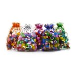 100 PCS Bolsas de regalo Bolsas de organza Bolsas de embalaje de dulces de joyería, 17x23cm - Imagen 4