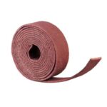 10 Uds esmeril de nailon estropajo de acero inoxidable pulido de óxido trapo de limpieza de platos de cocina, 7 cm x 5.7 m - Imagen 2
