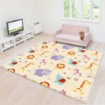 Alfombrilla para gatear cómoda y plegable gruesa con dibujos animados para bebés y niños - Imagen 3
