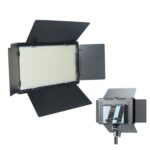 La pantalla plana de E900 55W 3000K-6500K enciende la luz de relleno de la transmisión en vivo, Knob Model