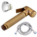 Presión multifuncional de las lavadoras de Wome con el sistema de la boca del lavado de la mujer de la parada del agua, B Set Antique