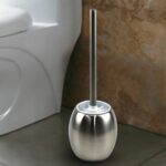 Cepillo de limpieza de baño Cepillo de baño de acero inoxidable creativo