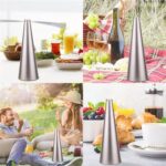 Ventilador repelente de mosquitos automático con aspas de ventilador multifuncional, Silver - Imagen 6