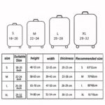 Funda de equipaje de viaje maleta a prueba de polvo protección a prueba de arañazos funda elástica, XL Size 29 to 32 inch - Imagen 5