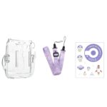 Para Fujifilm Instax Mini 11 5 juegos de estuche de almacenamiento + correa para el hombro + pegatina 3 en 1, 3 In 1 Set(Set 4)