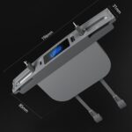 Para Tesla Model 3 / Y 27W Cargador interior rápido HUB de estación de acoplamiento inteligente de 8 pines - Imagen 3