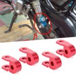 2 pares de extensión de altura del extensor del amortiguador para motocicleta Scooter, Small