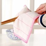 Paño de fibra de bambú para platos, trapo para el hogar, trapo de limpieza de aceite antiadherente grueso de ocho capas, Color aleatorio, 20 Uds., Oil Cleaning Rag - Imagen 3
