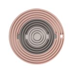 Almohadilla de aislamiento térmico de silicona redonda 3 en 1, almohadilla de vajilla multifuncional resistente a altas temperaturas, posavasos combinados, F1 - Imagen 2