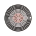 Almohadilla de aislamiento térmico de silicona redonda 3 en 1, almohadilla de vajilla multifuncional resistente a altas temperaturas, posavasos combinados, F3 - Imagen 2
