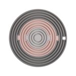 Almohadilla de aislamiento térmico de silicona redonda 3 en 1, almohadilla de vajilla multifuncional resistente a altas temperaturas, posavasos combinados, F4 - Imagen 2