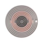 Almohadilla de aislamiento térmico de silicona redonda 3 en 1, almohadilla de vajilla multifuncional resistente a altas temperaturas, posavasos combinados, F6 - Imagen 2