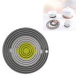 Almohadilla de aislamiento térmico de silicona redonda 3 en 1, almohadilla de vajilla multifuncional resistente a altas temperaturas, posavasos combinados, L3
