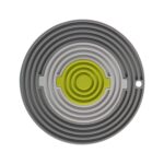 Almohadilla de aislamiento térmico de silicona redonda 3 en 1, almohadilla de vajilla multifuncional resistente a altas temperaturas, posavasos combinados, L3 - Imagen 2