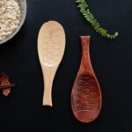 Cuchara de arroz Nanmu con forma de animal de madera, entrega de estilo aleatorio, Animal-shaped Rice Spoon - Imagen 3