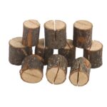 10 PCS Log Stump Not Not Holder Photo Clip Creative Home DIY adornos decorativos disparos - Imagen 2