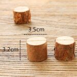 10 PCS Log Stump Not Not Holder Photo Clip Creative Home DIY adornos decorativos disparos - Imagen 3