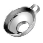 Hogar Cocina 304 Embudo de comida pequeño de calibre grande de acero inoxidable - Imagen 2