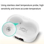 NUBITE N20 Máquina de esterilización con calentador de biberones doble 2 en 1, enchufe Especificaciones:, EU Plug - Imagen 4