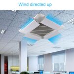 Escudo Deflector de viento para aire acondicionado Central de una sola pieza, tablero Deflector de viento antidirecto, 86cm - Imagen 4