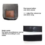 VG014 Máscara de ojos inteligente Bluetooth desmontable Máscara de sueño de música para siesta de viaje, VG014 Black, VG014 Gray - Imagen 4