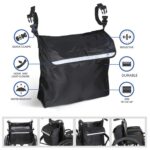 Bolsa de almacenamiento para reposabrazos de silla de ruedas eléctrica para exteriores, 18x16x8 inches - Imagen 2
