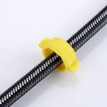 Manguera de entrada de agua fría y caliente a prueba de explosiones de alta presión con tejido metálico de acero inoxidable 304 de 8 piezas, 80 cm - Imagen 5