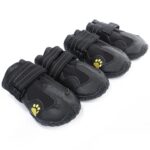 4 en 1 Otoño Invierno Pet Dog Foot Cover Zapatos impermeables, 7.5x6.4cm - Imagen 2