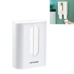 Dispensador automático de vasos de papel desechables montado en la pared sin perforaciones para el hogar - Imagen 4