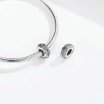 Cuentas de plumas de Bohemia de plata de ley 925 para mujer, accesorios de pulsera DIY - Imagen 3