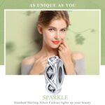 S925 Pulsera de bricolaje con cuentas de circonita de plata esterlina Cuentas sueltas - Imagen 3