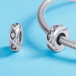 S925 Pulsera de bricolaje con cuentas de circonita de plata esterlina Cuentas sueltas - Imagen 5