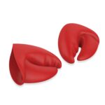 Un par de pinzas de langosta Pinzas de aislamiento de calor Guantes de cocina Alta temperatura Resistente a la temperatura Silicona Anti-Scald Clips de mano