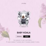 Accesorio de pulsera de bricolaje con cuentas de animales Koala lindo de plata esterlina S925 - Imagen 3