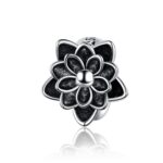Lotus Beaded S925 Cuentas sueltas de plata esterlina DIY Pulsera Cuentas de plata