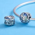 S925 cuentas de aceite de pescado colorido mundo submarino de plata esterlina accesorios de pulsera DIY - Imagen 5