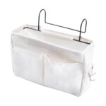 Bolsa de almacenamiento para teléfono móvil, mesita de noche para dormitorio, cesta colgante para artículos diversos, 2 uds. - Imagen 2